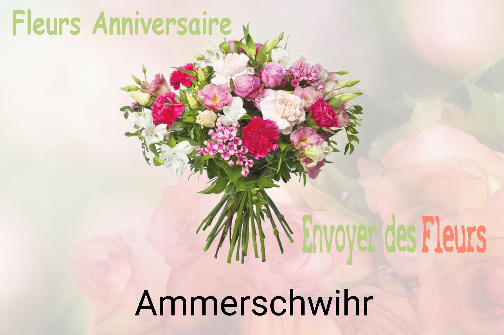 Bouquet de fleurs d’anniversaire livré à Ammerschwihr